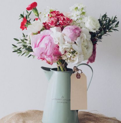 Savannah - flower arrangement in a pitcher